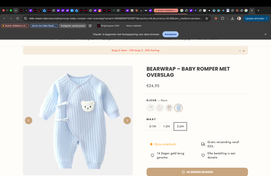 mooie pyjama jongen