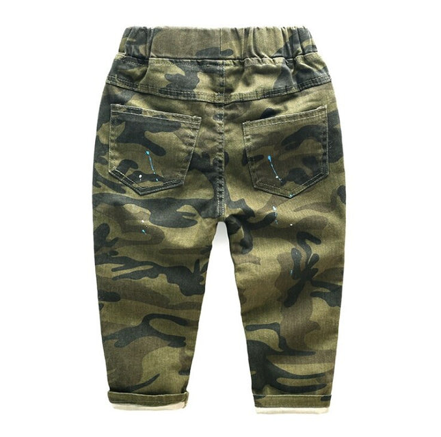 broek camouflage jongens