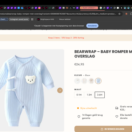 mooie pyjama jongen